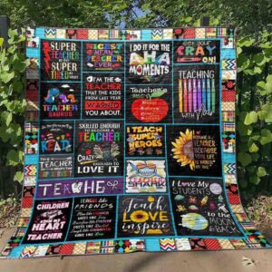 I Am A Teacher Quilt Tt26Mk-0308  Quilt